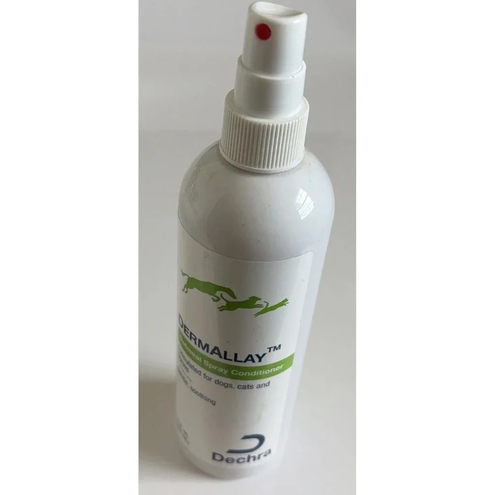 DermAllay Oatmeal Spray Conditoner Dry itchy irritated Skin Hot Spot Dog Puppy